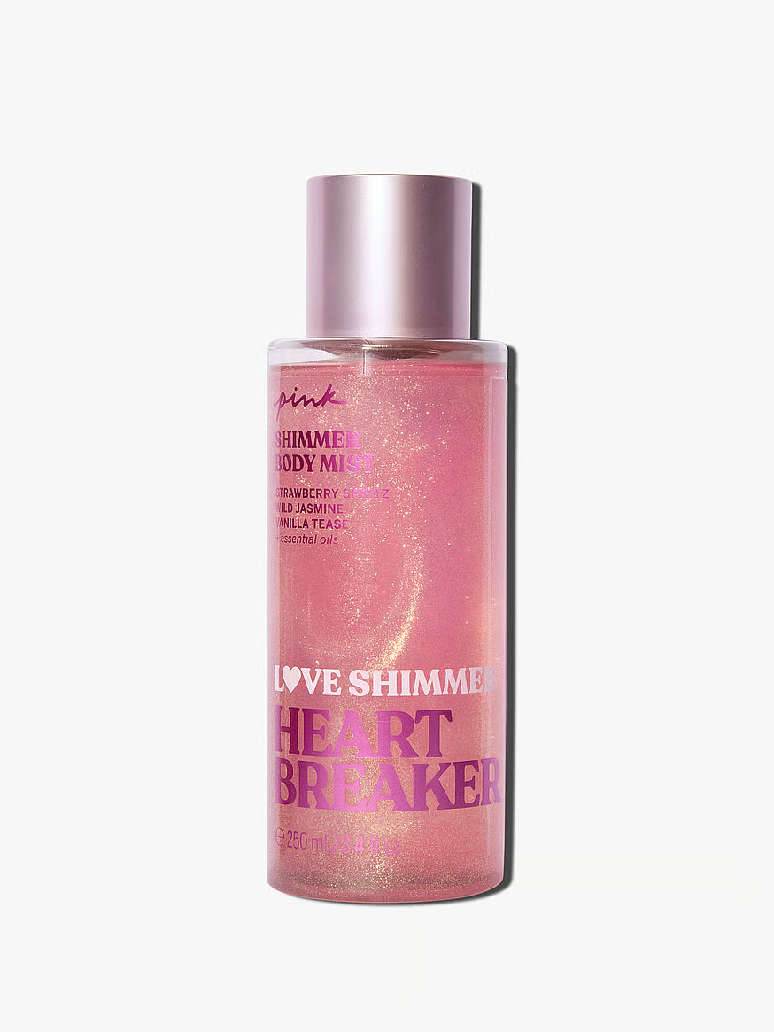 Pink Love & Shimmer Heart Breaker Body Mist 250 ml