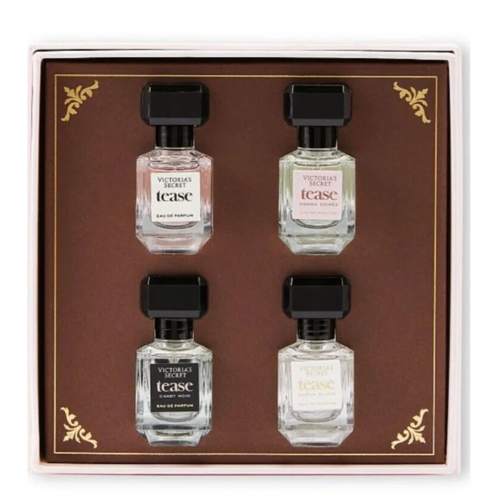 SET 4 PERFUMES MINI TEASE VICTORIA SECRET