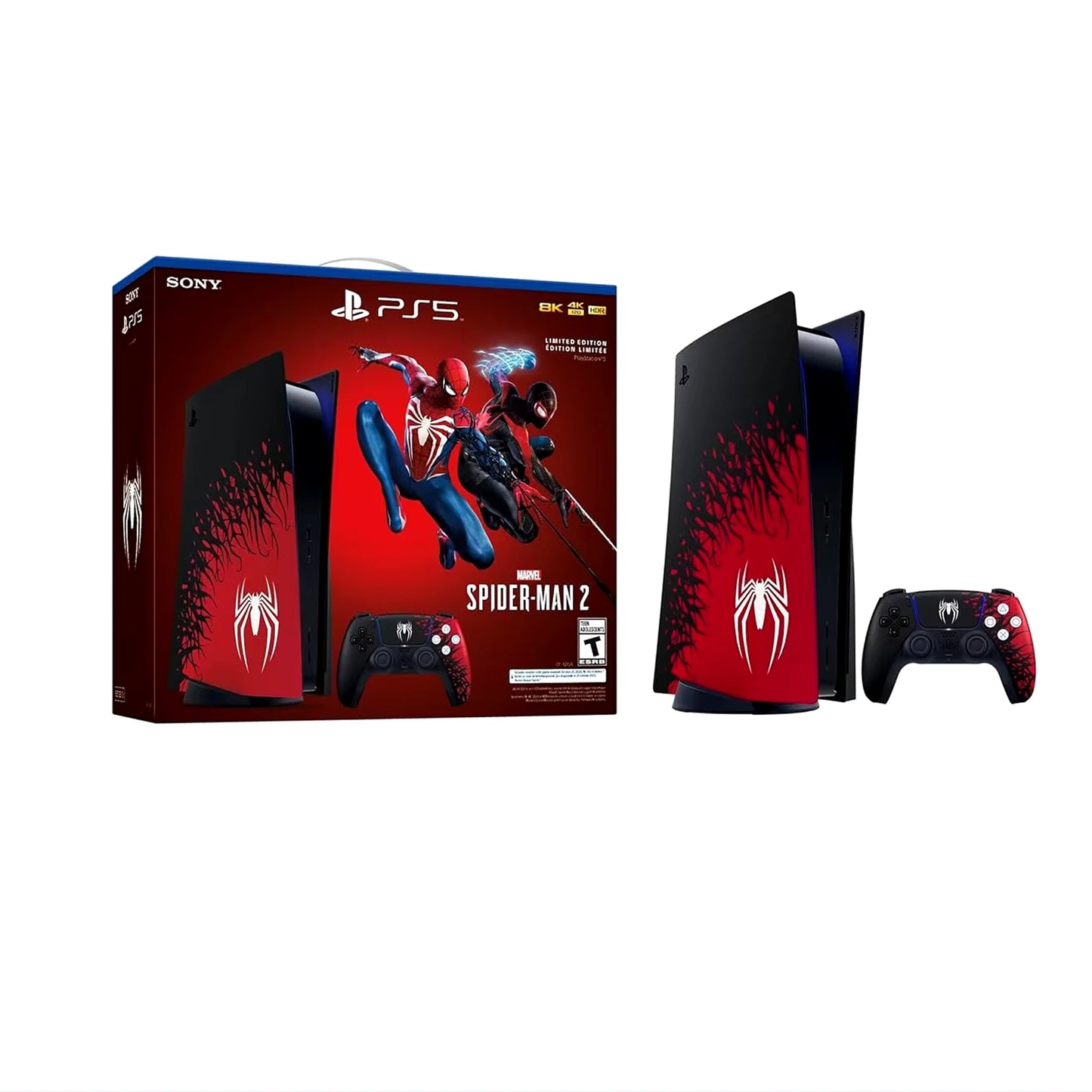 Consola PlayStation 5, paquete de edición limitada de Marvel's Spider-Man 2