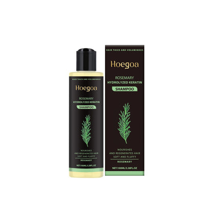 Champú espesante, Control de aceite, aumento de volumen, fortalece los hebras, Reduce la rotura, reparación nutritiva, champú para el cuidado del cabello de romero