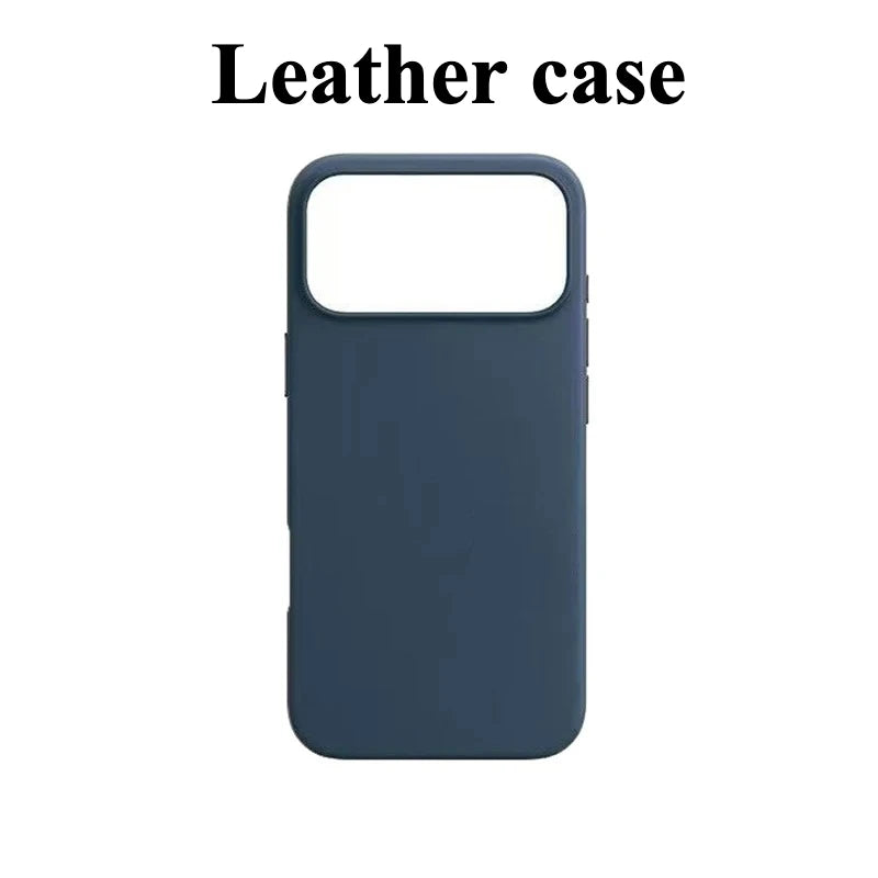 Funda de cuero para Apple Magsafe para IPhone 17 Pro Max 17 Air, 16 Pro Max con caja