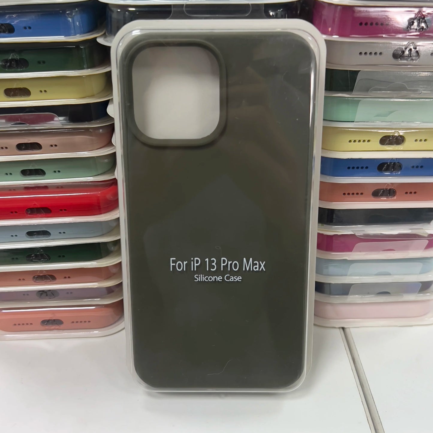 Funda suave de silicona líquida Original a la moda para IPhone