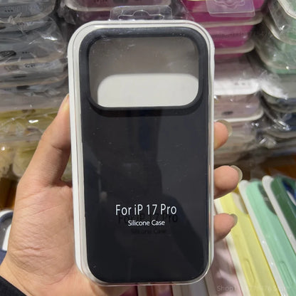 Funda suave de silicona líquida Original a la moda para IPhone