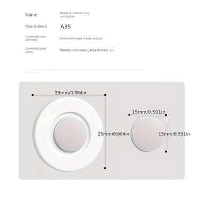 Soporte Magnético para Control Remoto, Soporte Adhesivo para Control Remoto, Soporte para Control Remoto de TV con Fuerte Sujeción para el Hogar y la Oficina