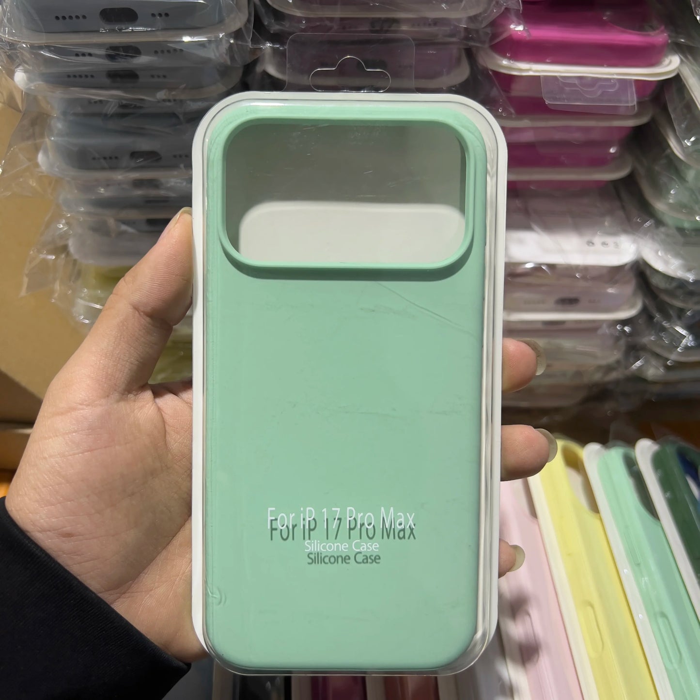 Funda suave de silicona líquida Original a la moda para IPhone