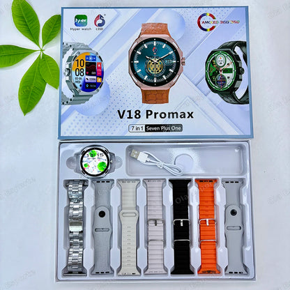 Nueva moda reloj inteligente 2025 Bluetooth llamada hombre mujer ritmo cardíaco salud monitoreo deportes impermeable Smartwatch para Android IOS