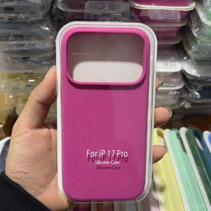 Funda suave de silicona líquida Original a la moda para IPhone