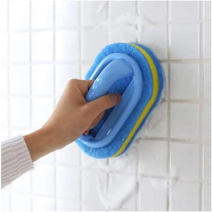 Cepillo de Limpieza Multiusos con Mango Ergonómico para Baño, Cocina y Fregado de Inodoros