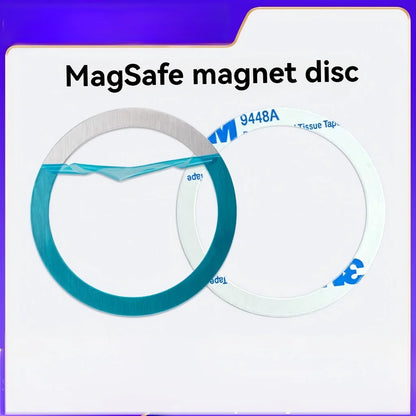 Soporte magnético plegable para coche con fuerte succión para teléfono celular, con lámina magnética y para transmisión en vivo.