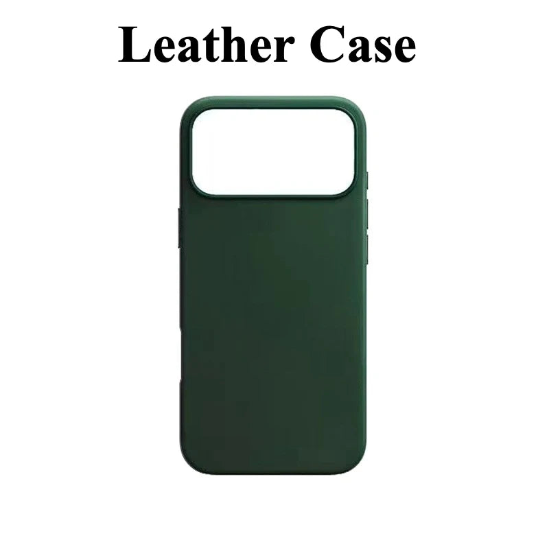 Funda de cuero para Apple Magsafe para IPhone 17 Pro Max 17 Air, 16 Pro Max con caja