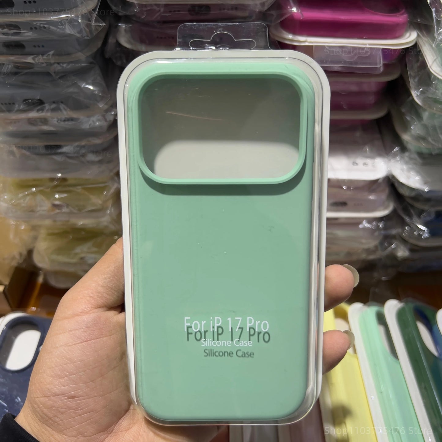 Funda suave de silicona líquida Original a la moda para IPhone