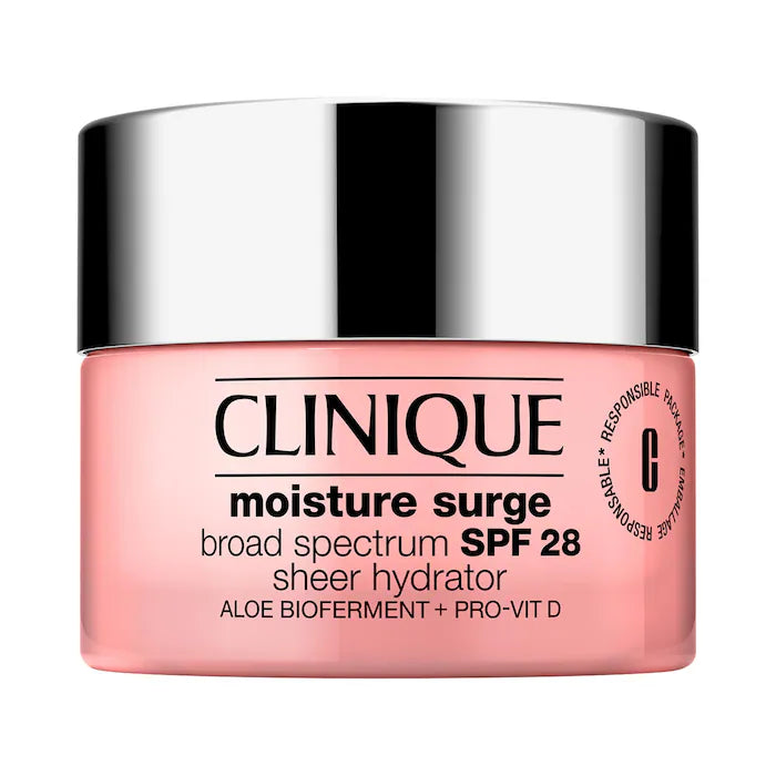 CLINIQUE MOISTURE SURGE BROAD SPECTRUM SPF 28 SHEER HYDRATOR 50ML